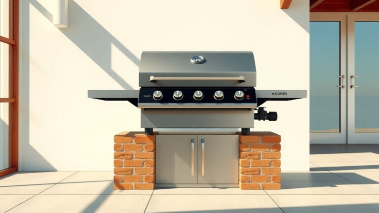 Can I Put My Gas Grill On Cinder Blocks?