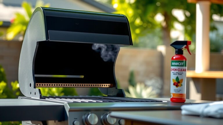 Can I Use Oven Cleaner On My Gas Grill?