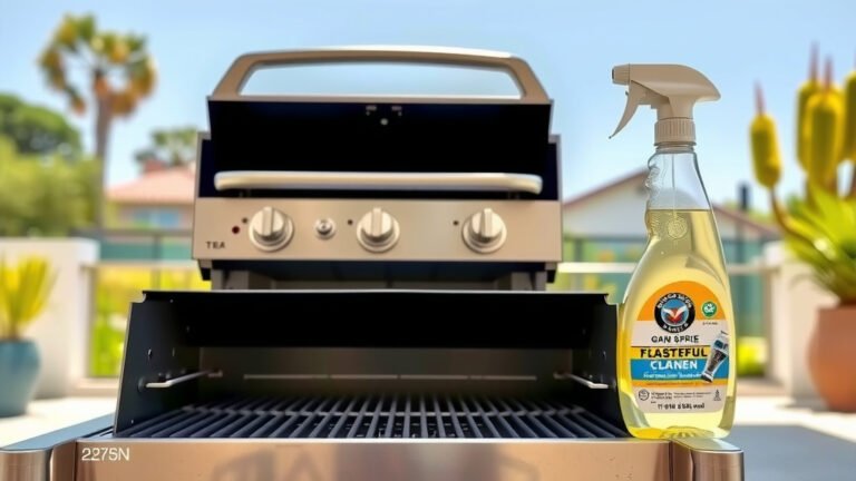 Can You Use Oven Cleaner On A Gas Grill?