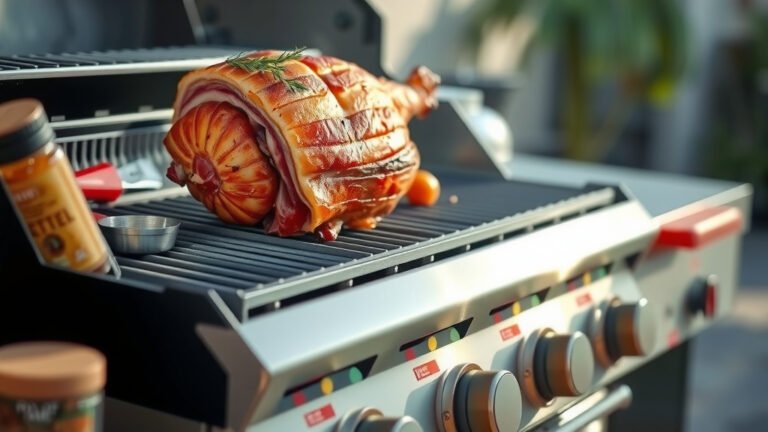 How Do You Cook A Ham On A Gas Grill?