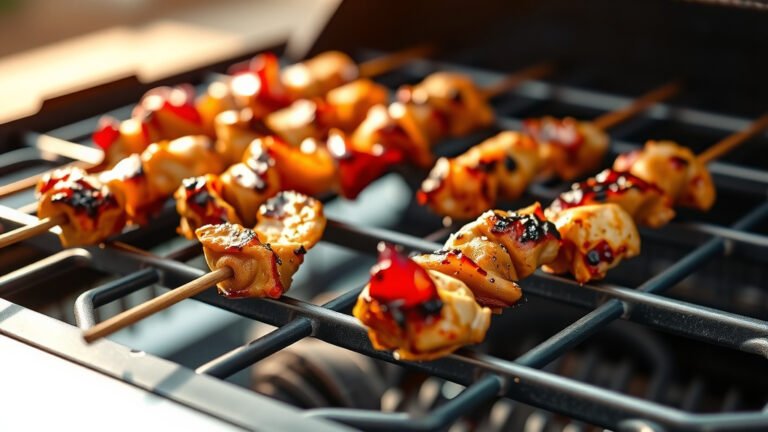 How Long To Grill Chicken Skewers On Gas Grill?