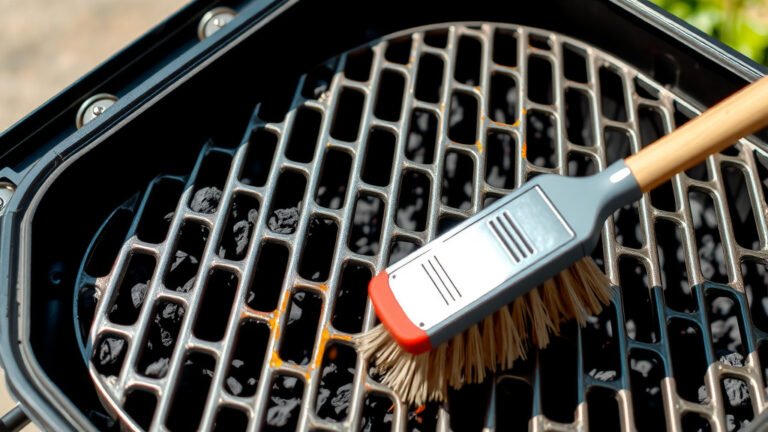 How To Clean A Charcoal Grill Grate?