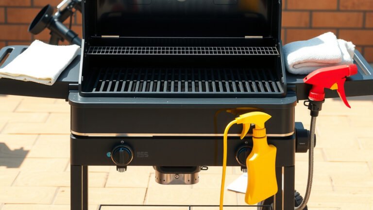 How To Clean Out Gas Grill?