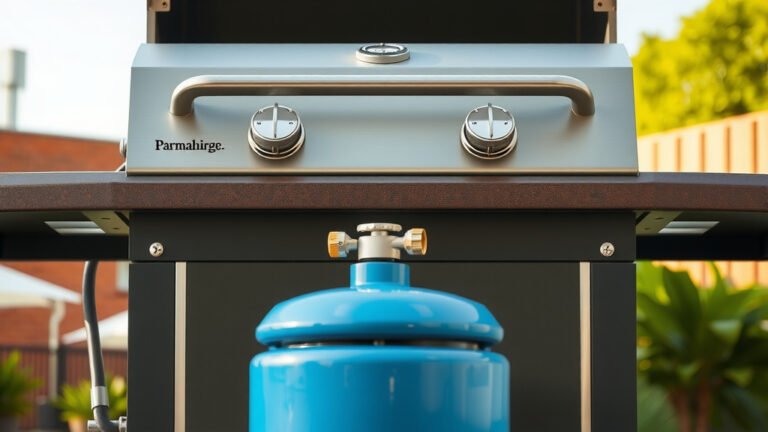 How To Connect Grill To Gas Line?