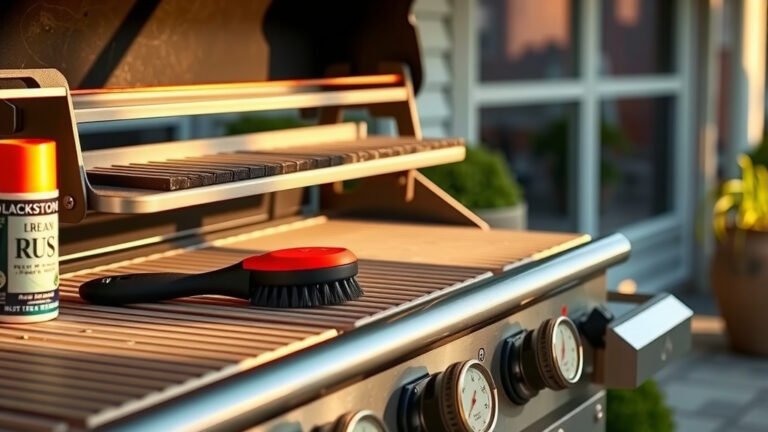 How To Get Rust Off My Blackstone Grill?