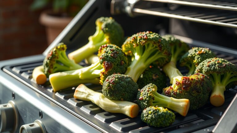 How To Grill Broccoli On Gas Grill?