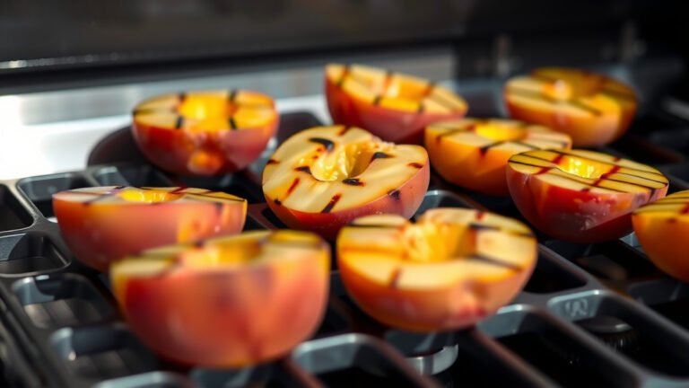 How To Grill Peaches On Gas Grill?
