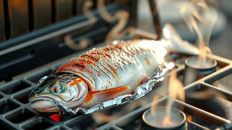 How To Grill Trout In Foil On Gas Grill?