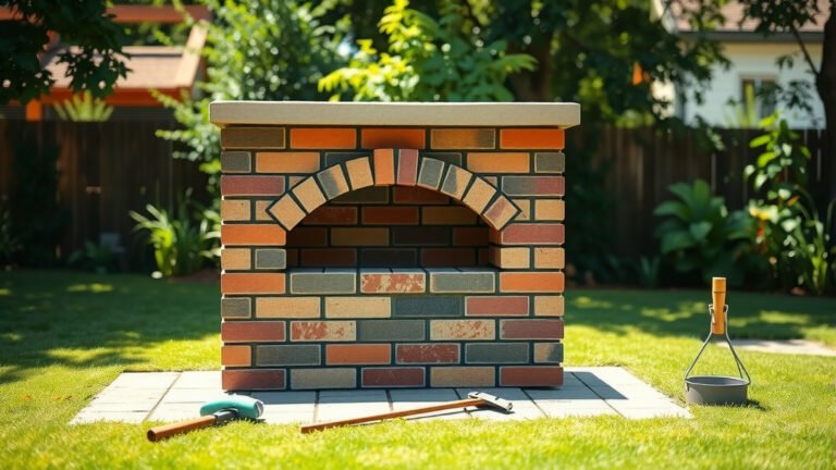 How To Make Brick BBQ Grill?