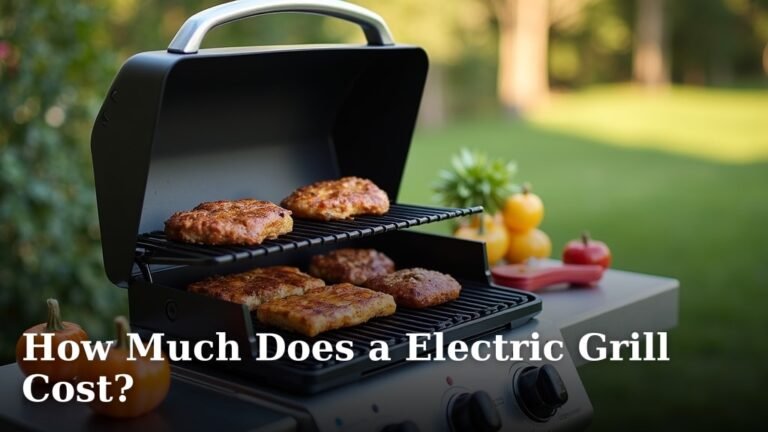 How Much Does a Electric Grill Cost?