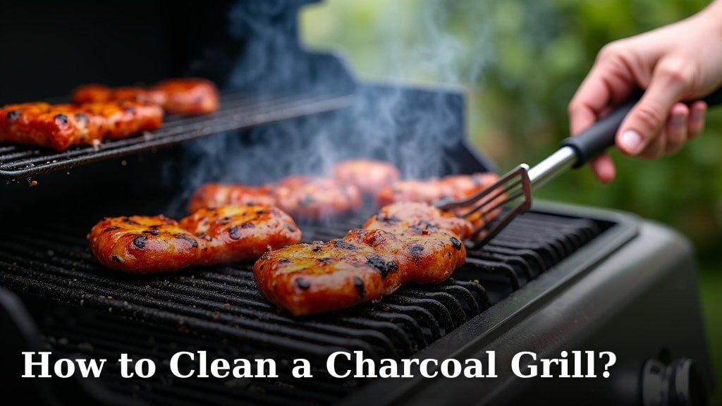 How to Clean a Charcoal Grill?