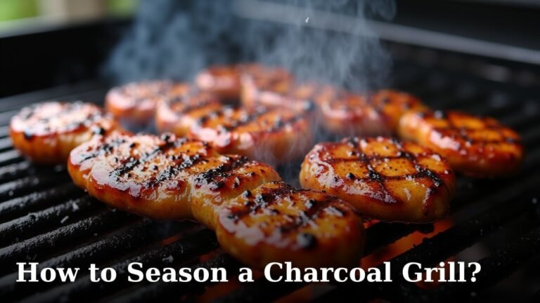How to Season a Charcoal Grill?