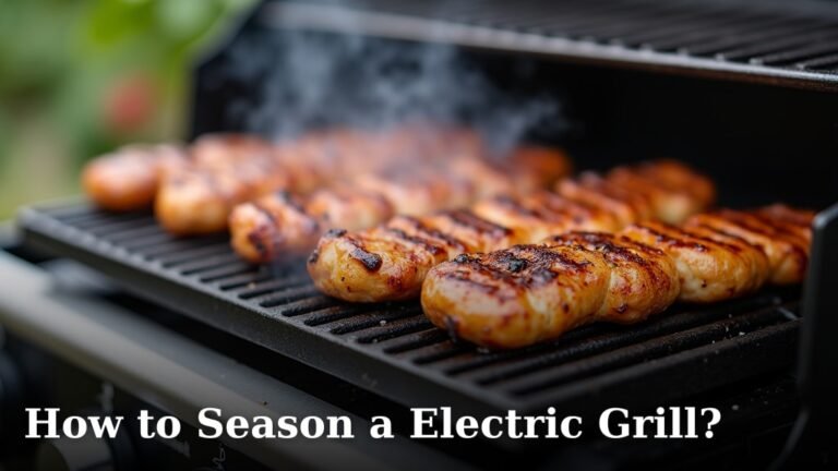 How to Season a Electric Grill?