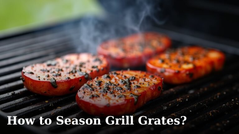 How to Season Grill Grates?