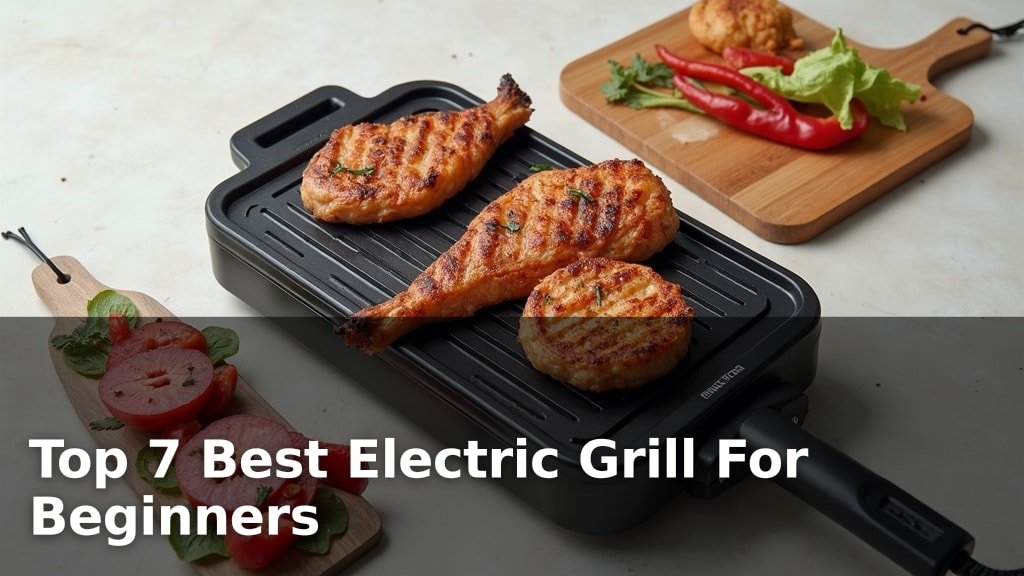 Top 7 Best Electric Grill For Beginners
