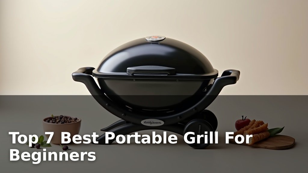 Top 7 Best Portable Grill For Beginners