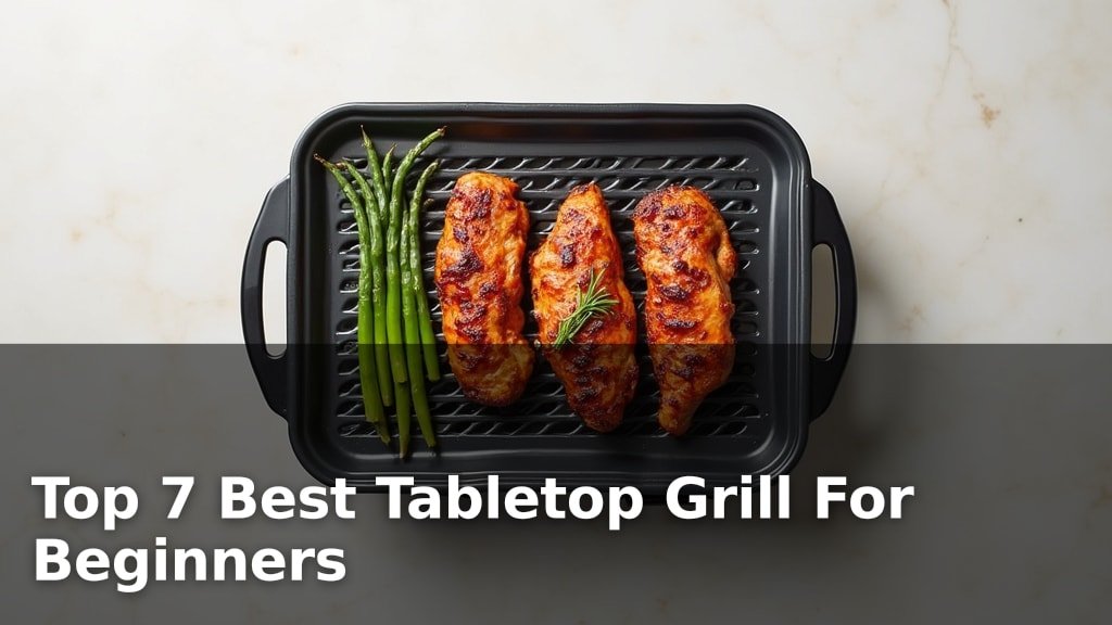 Top 7 Best Tabletop Grill For Beginners