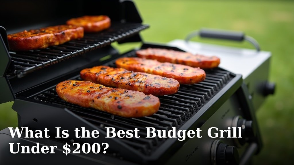 What Is the Best Budget Grill Under $200?
