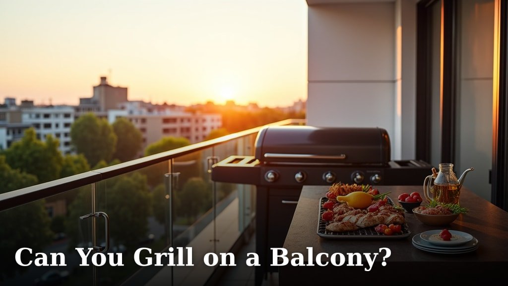 Can You Grill on a Balcony?