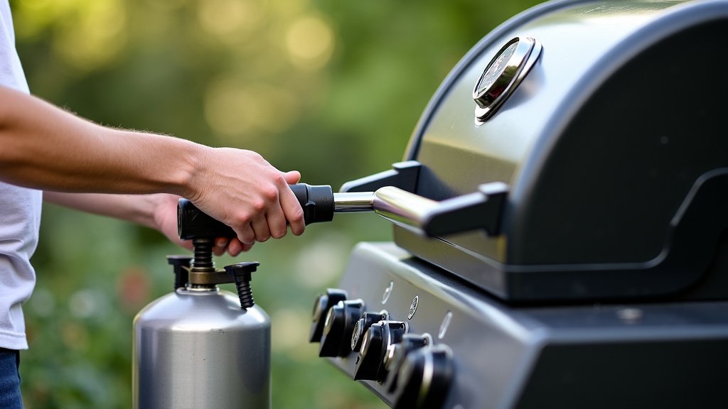 Connecting Your Propane Tank to the Grill