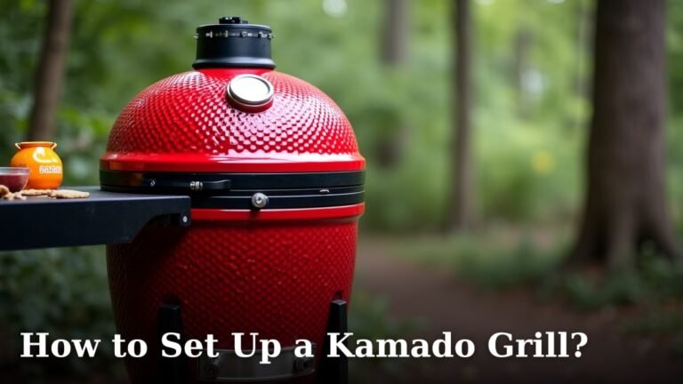 How to Set Up a Kamado Grill?