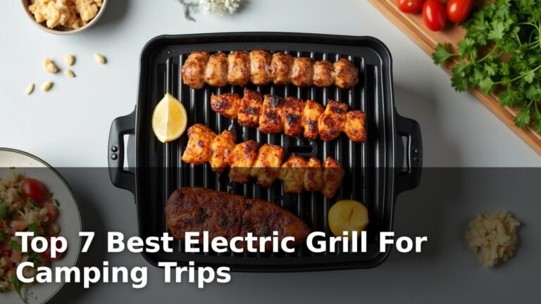 Top 7 Best Electric Grill For Camping Trips