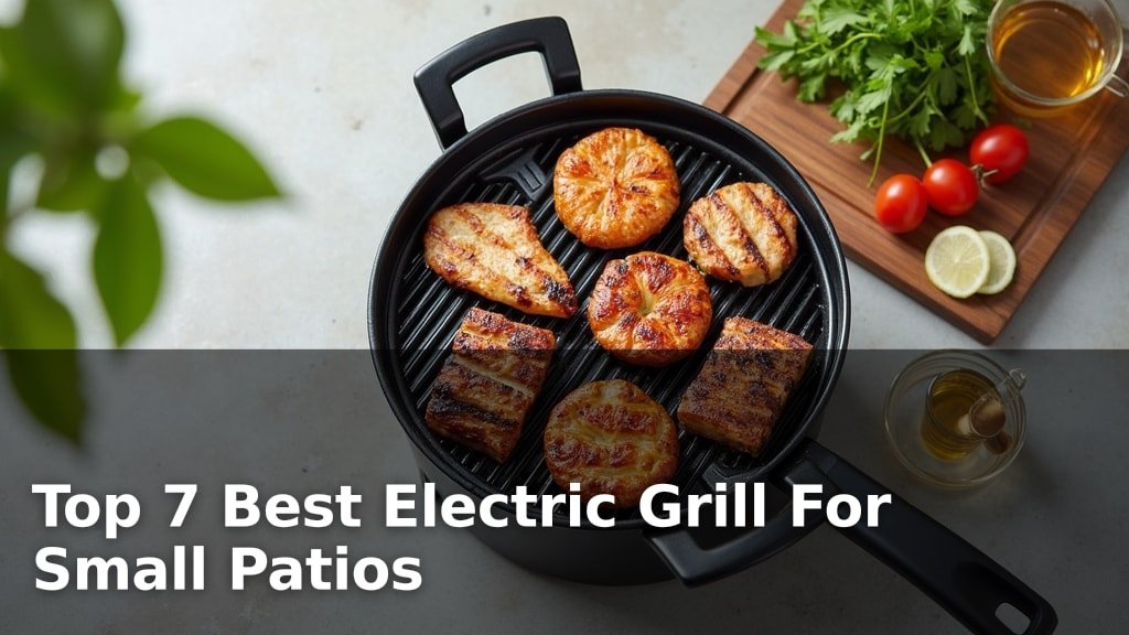 Top 7 Best Electric Grill For Small Patios