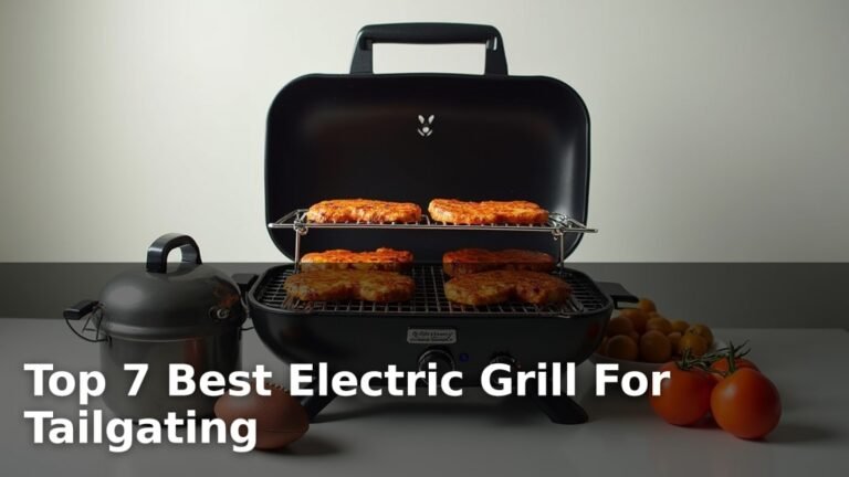 Top 7 Best Electric Grill For Tailgating