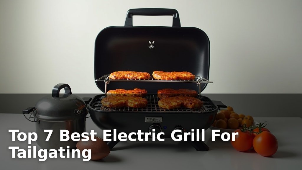 Top 7 Best Electric Grill For Tailgating