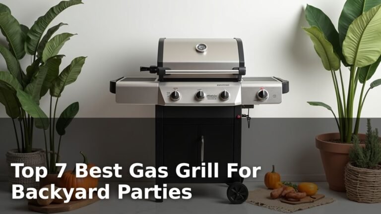 Top 7 Best Gas Grill For Backyard Parties