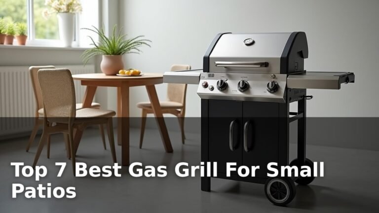 Top 7 Best Gas Grill For Small Patios