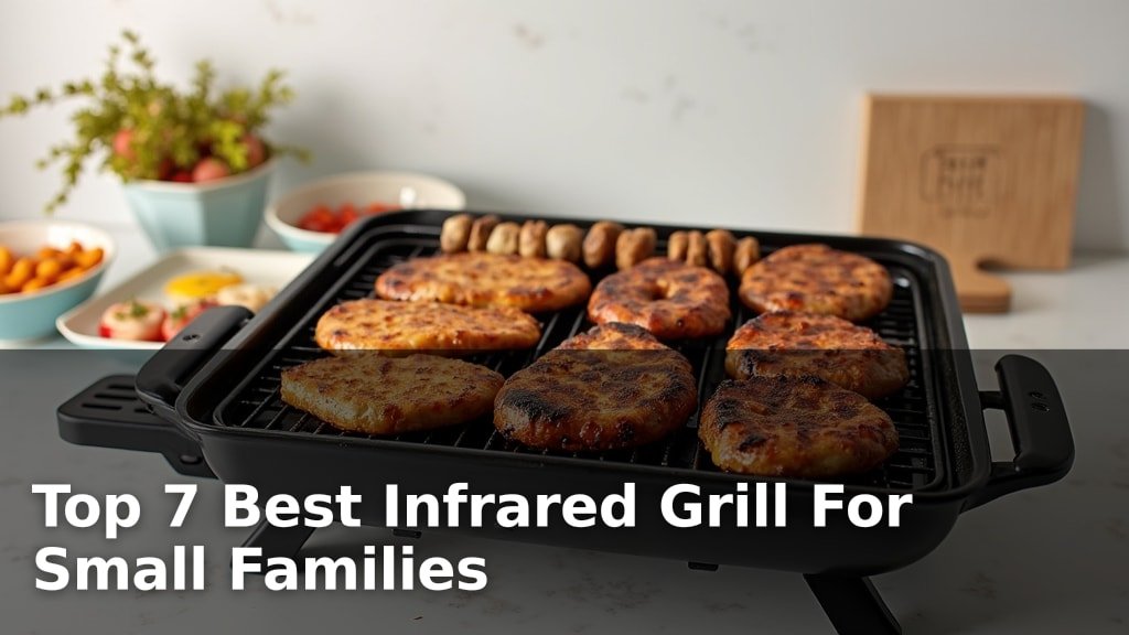 Top 7 Best Infrared Grill For Small Families