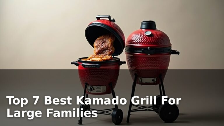 Top 7 Best Kamado Grill For Large Families