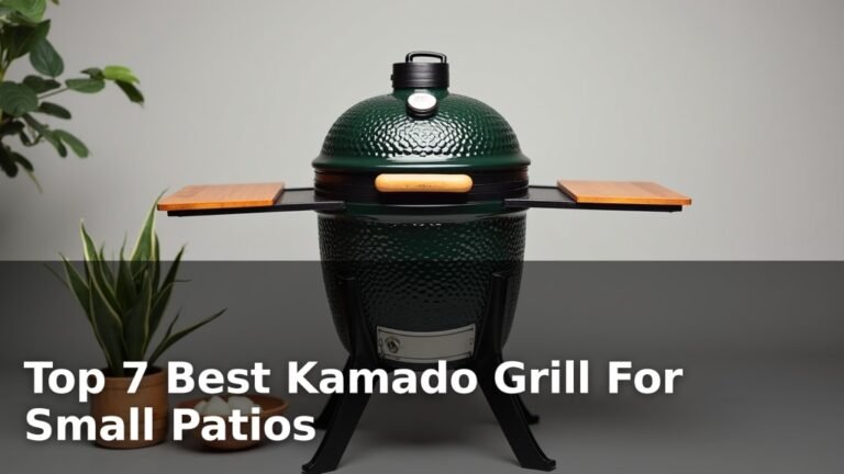 Top 7 Best Kamado Grill For Small Patios