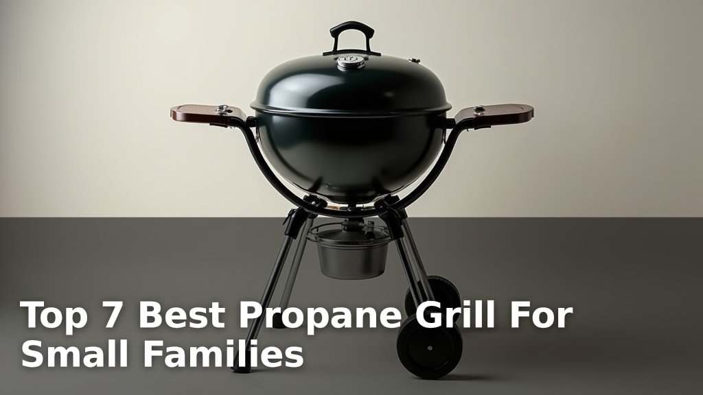 Top 7 Best Propane Grill For Small Families