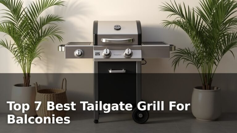 Top 7 Best Tailgate Grill For Balconies