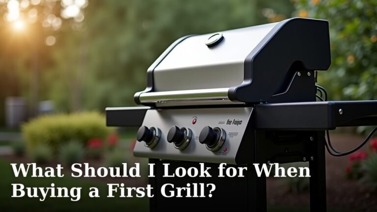 What Should I Look for When Buying a First Grill?