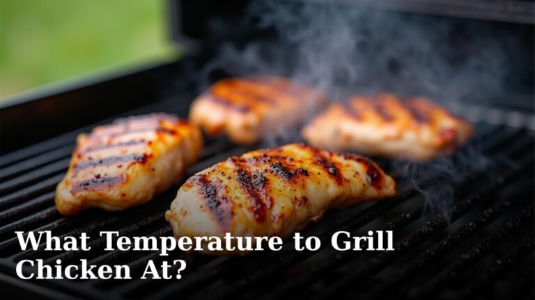 What Temperature to Grill Chicken At?