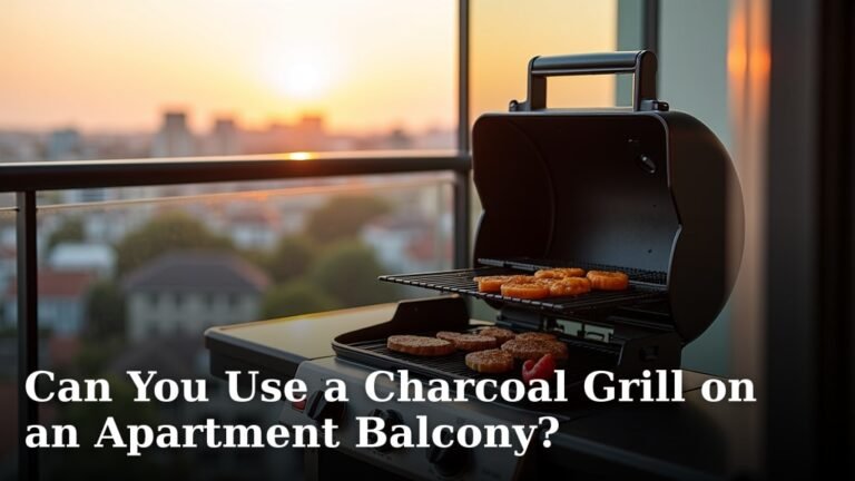 Can You Use a Charcoal Grill on an Apartment Balcony?