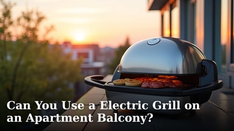 Can You Use a Electric Grill on an Apartment Balcony?
