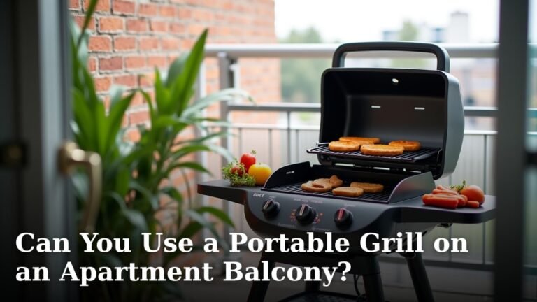 Can You Use a Portable Grill on an Apartment Balcony?