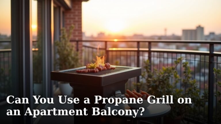 Can You Use a Propane Grill on an Apartment Balcony?