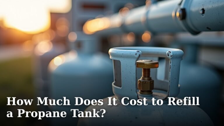 How Much Does It Cost to Refill a Propane Tank?