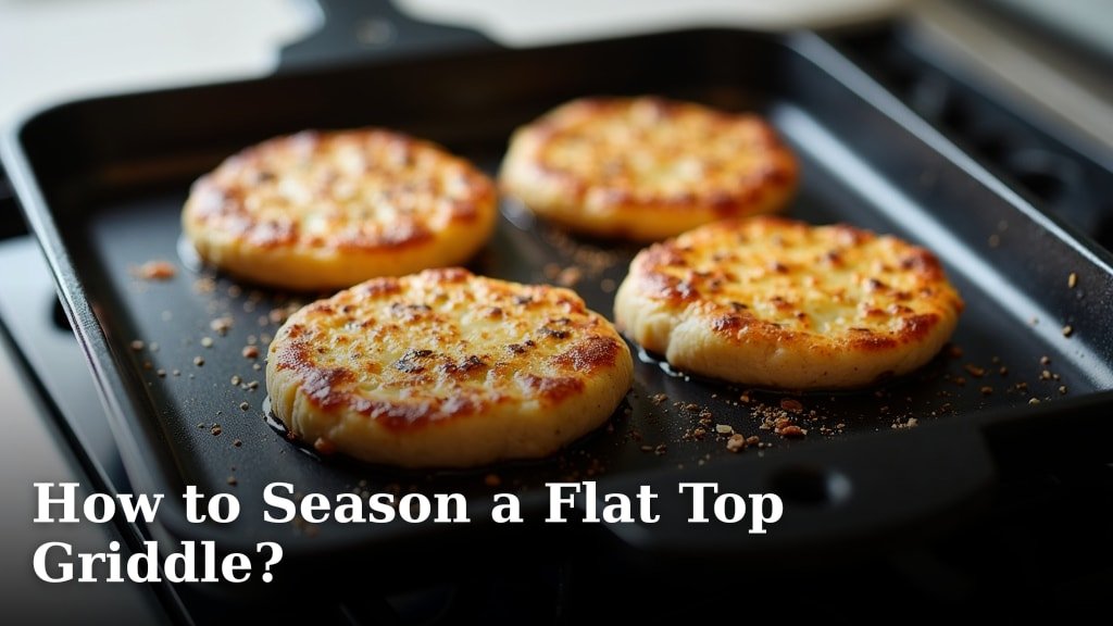 How to Season a Flat Top Griddle?