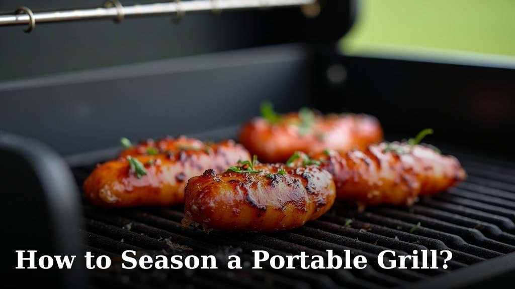 How to Season a Portable Grill?
