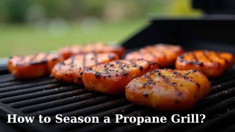 How to Season a Propane Grill?