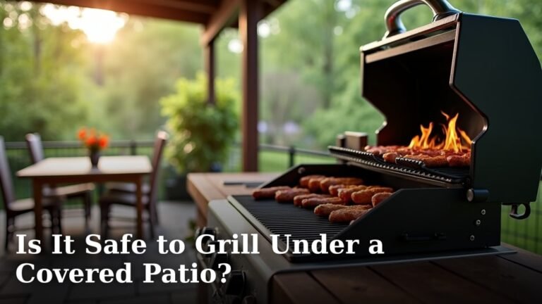Is It Safe to Grill Under a Covered Patio?