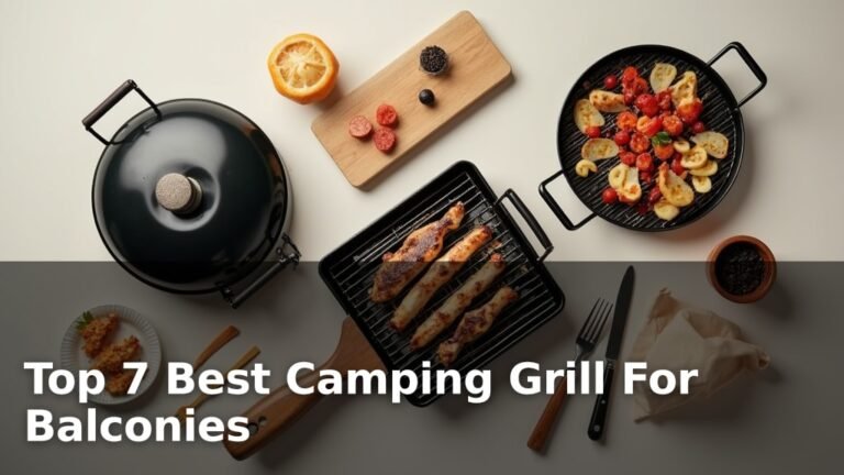 Top 7 Best Camping Grill For Balconies
