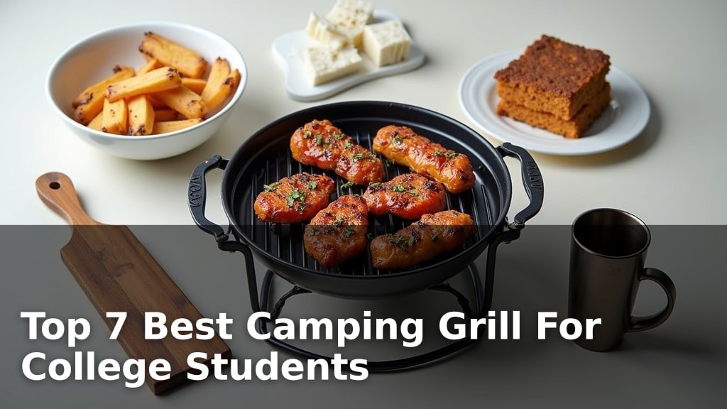 Top 7 Best Camping Grill For College Students