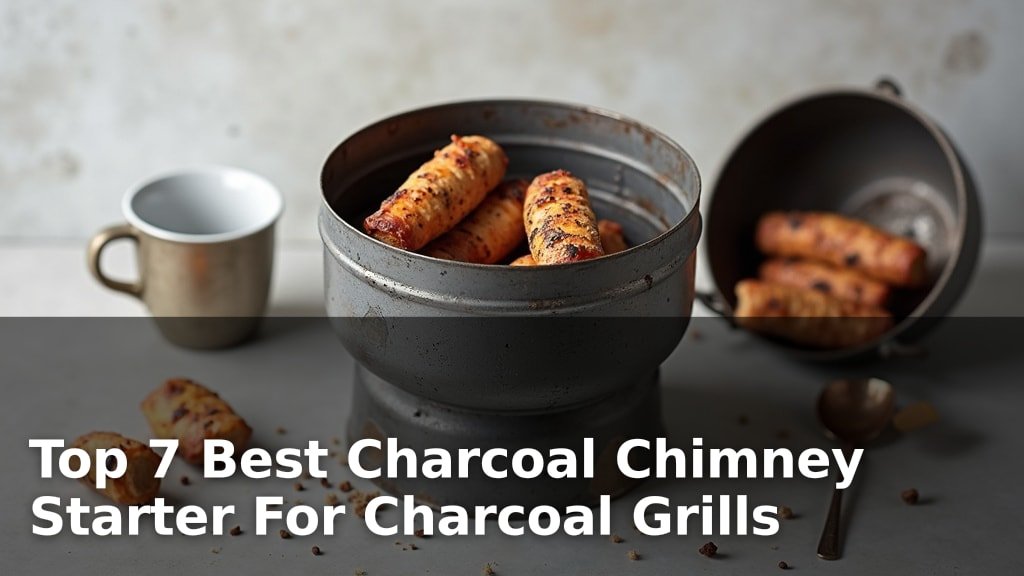 Top 7 Best Charcoal Chimney Starter For Charcoal Grills